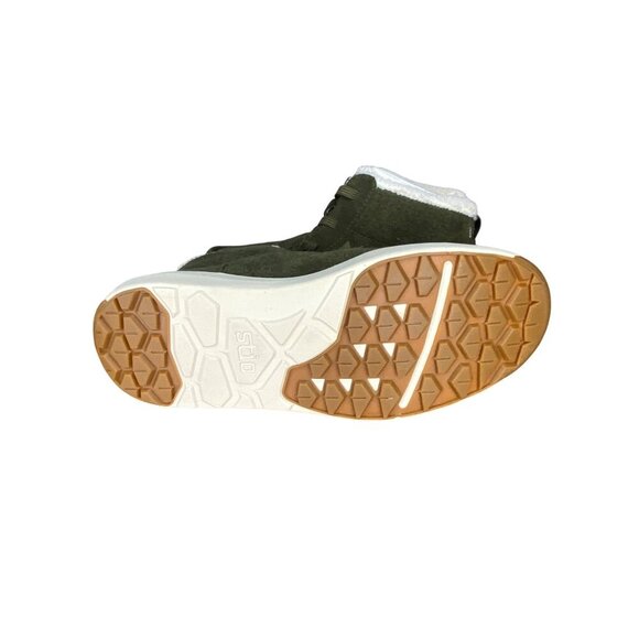 Stio Colter Chukka Insulated Boot Dark Olive Suede Weatherproof Size 7.5 - Picture 10 of 11